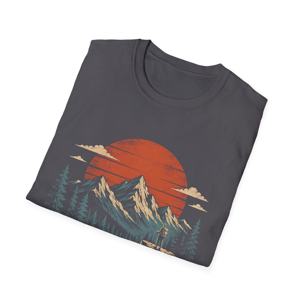 Guided By Grace Psalm 32 8 Christian Hiking Mountain Bible Verse Faith Outdoors T-Shirt