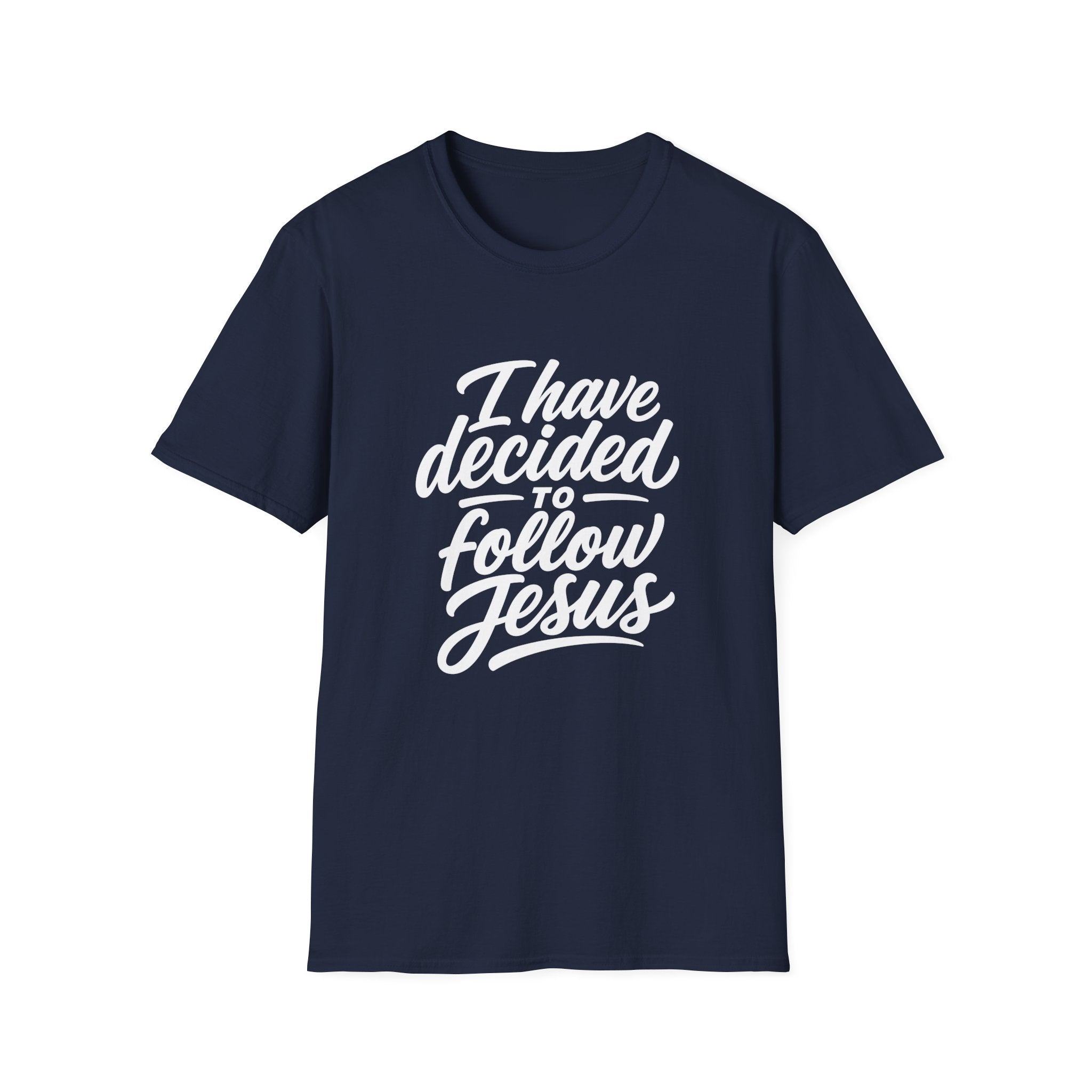 I have decided to follow jesus christian faith statement for believers and new converts T-Shirt