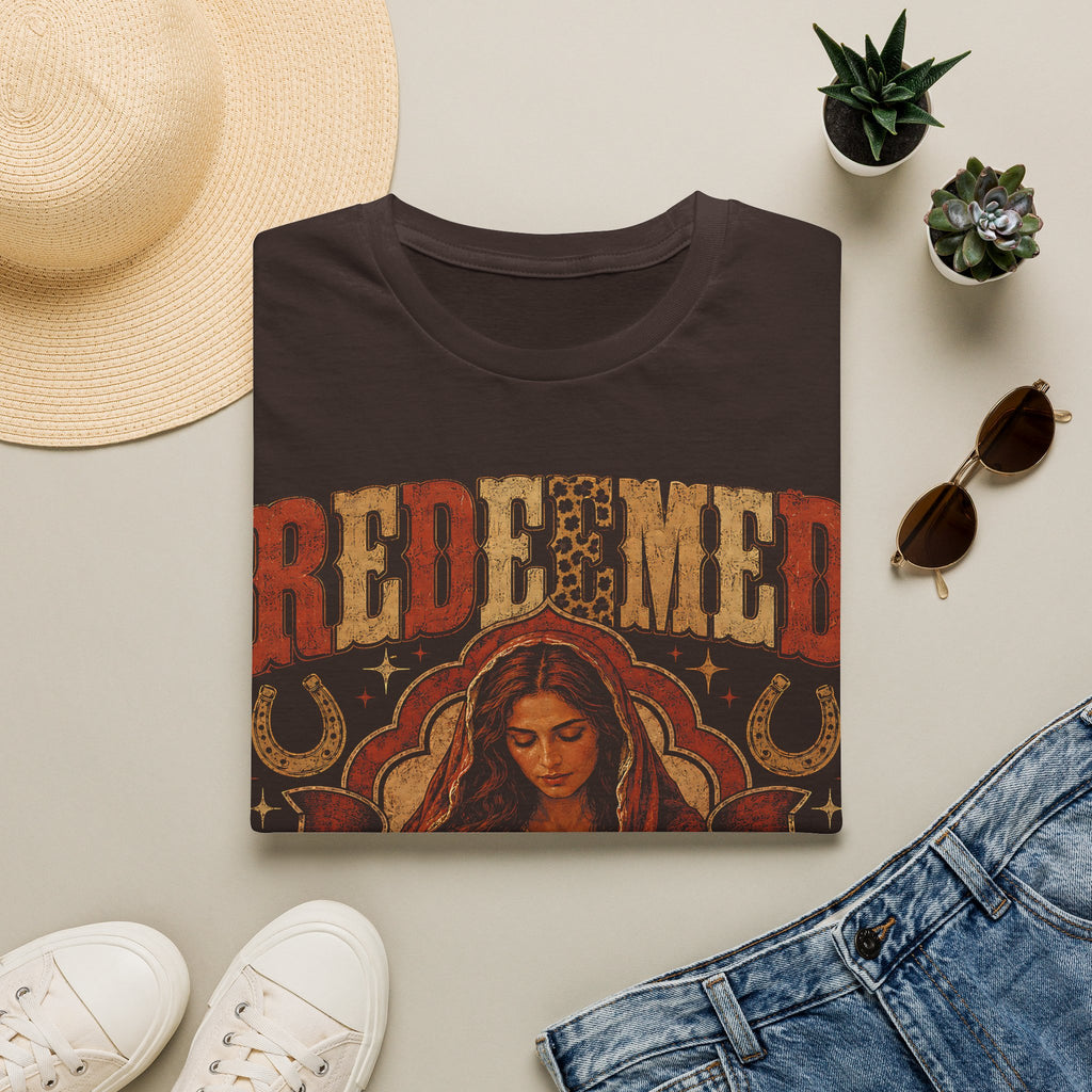 Redeemed By Grace Christian Prayer And Faith T-Shirt