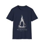 Burn With Purpose Romans 12 11 Christian Fire Scripture Verse Faith Motivation T-Shirt