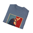 Grace Over Fear Christian Faith Inspirational Dove Woman Religious Hope T-Shirt