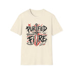 Purified Through Fire Christian Sword Cross 1 Peter 1 7 Bible Verse Faith