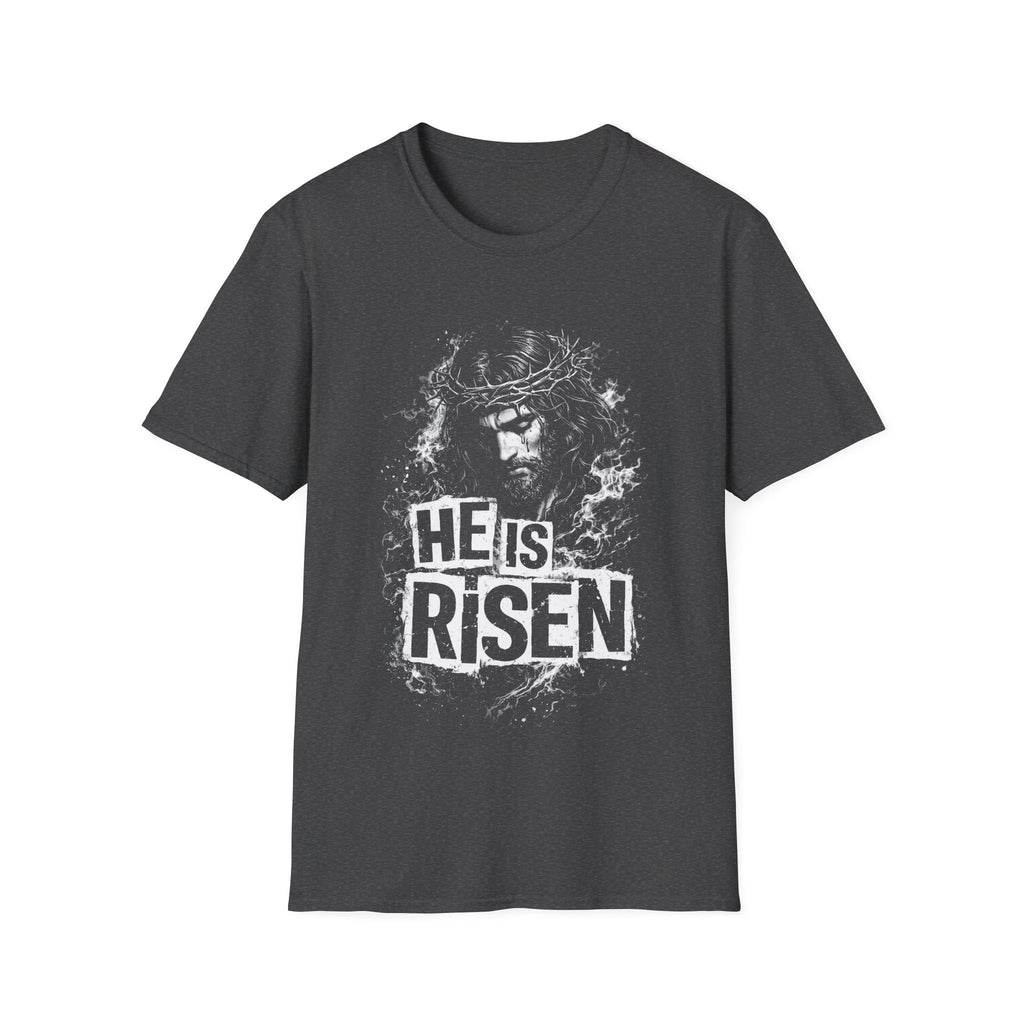 He is risen jesus christ crown of thorns easter resurrection christian faith worship
