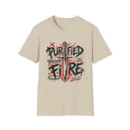 Purified Through Fire Christian Sword Cross 1 Peter 1 7 Bible Verse Faith