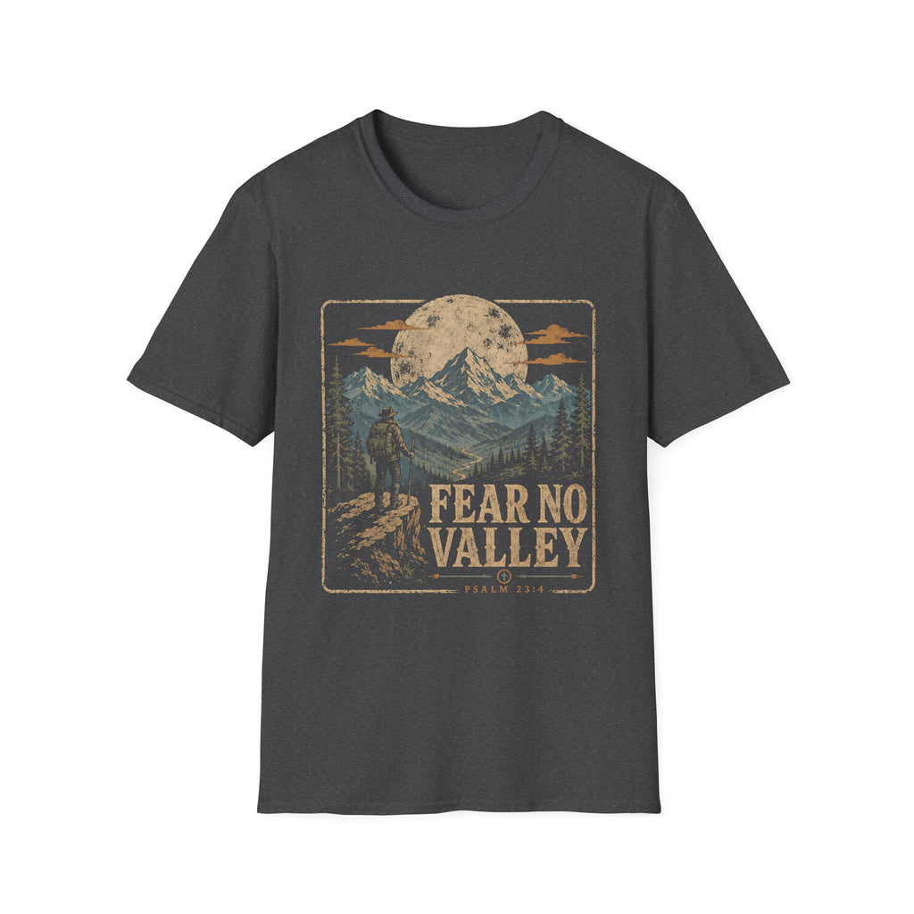 Fear No Valley Psalm 23 4 Christian Hiking Mountain Landscape Faith Outdoors