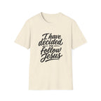I have decided to follow jesus christian faith T-Shirt