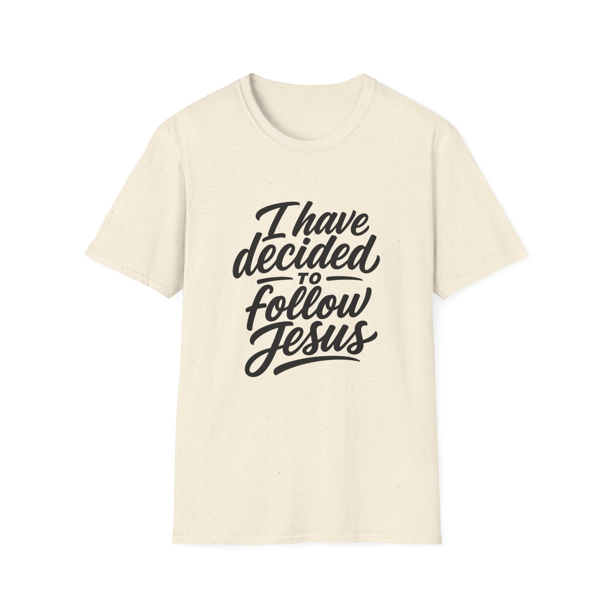 I have decided to follow jesus christian faith T-Shirt