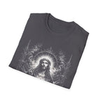Jesus sacred heart radiant faith design for christian believers T-Shirt