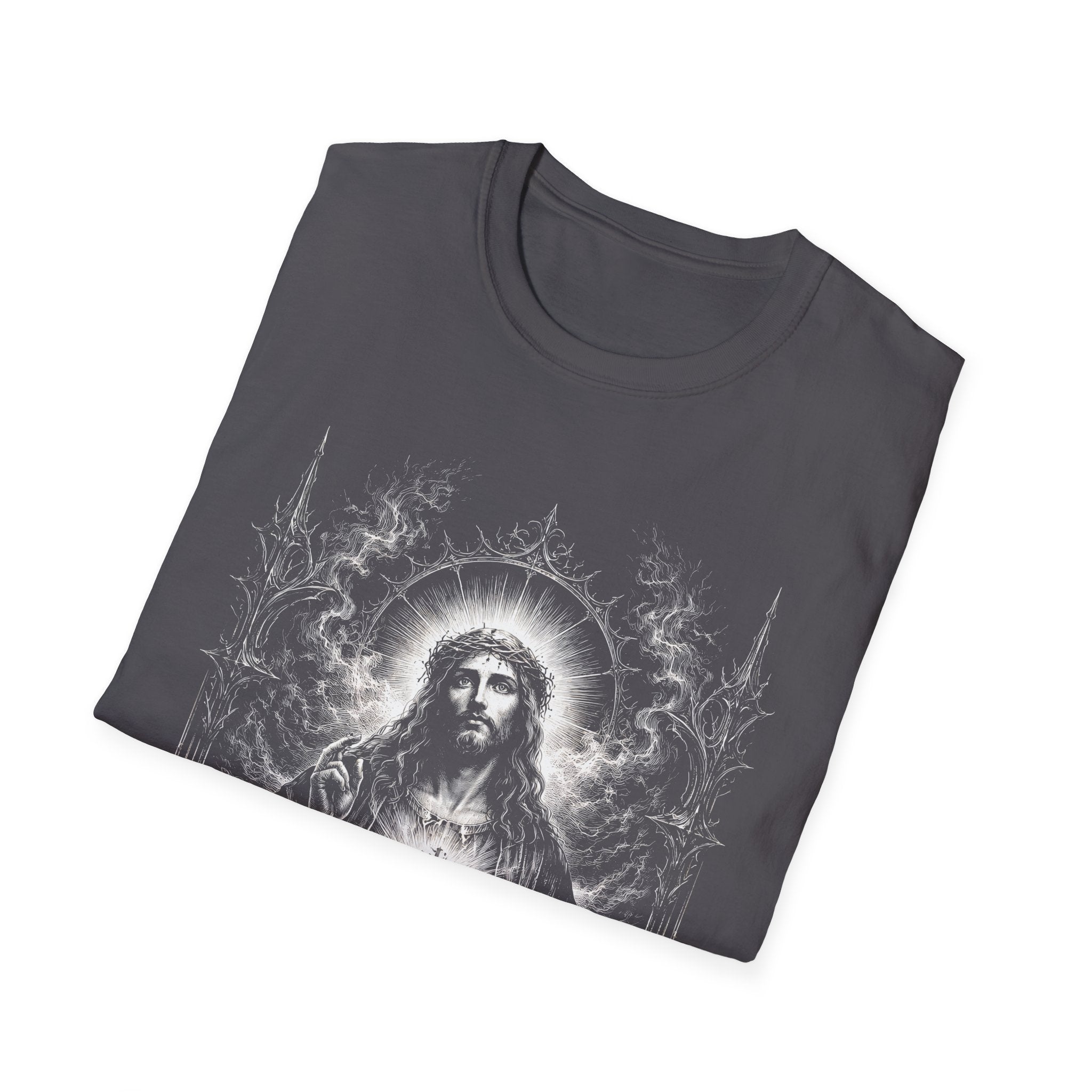 Jesus sacred heart radiant faith design for christian believers T-Shirt