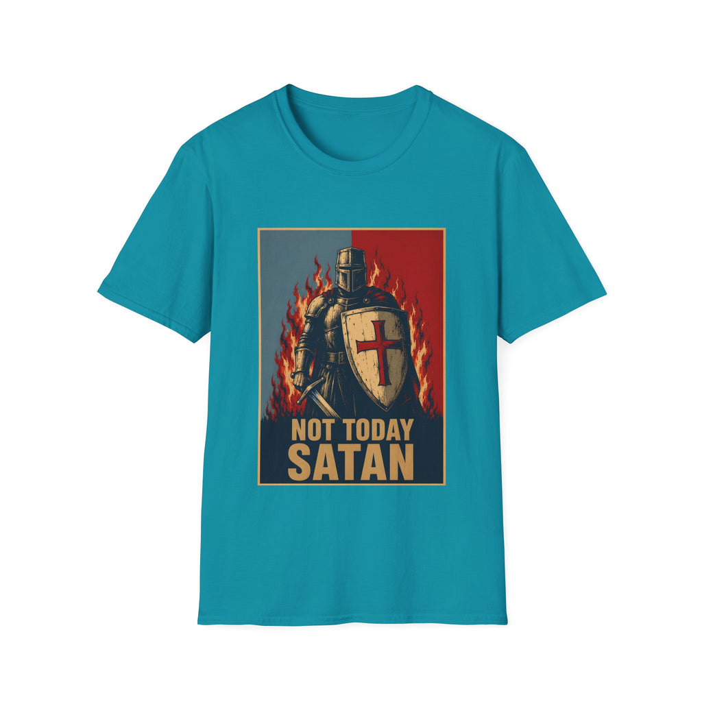 Not Today Satan Templar T-Shirt