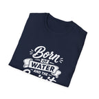 Born of water and the spirit christian baptism faith born again bible verse john 3 5 spiritual rebirth T-Shirt