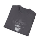 Jesus Christ Crown Of Thorns Portrait Christian Faith Lent And Easter Holy Week Religious Savior T-Shirt