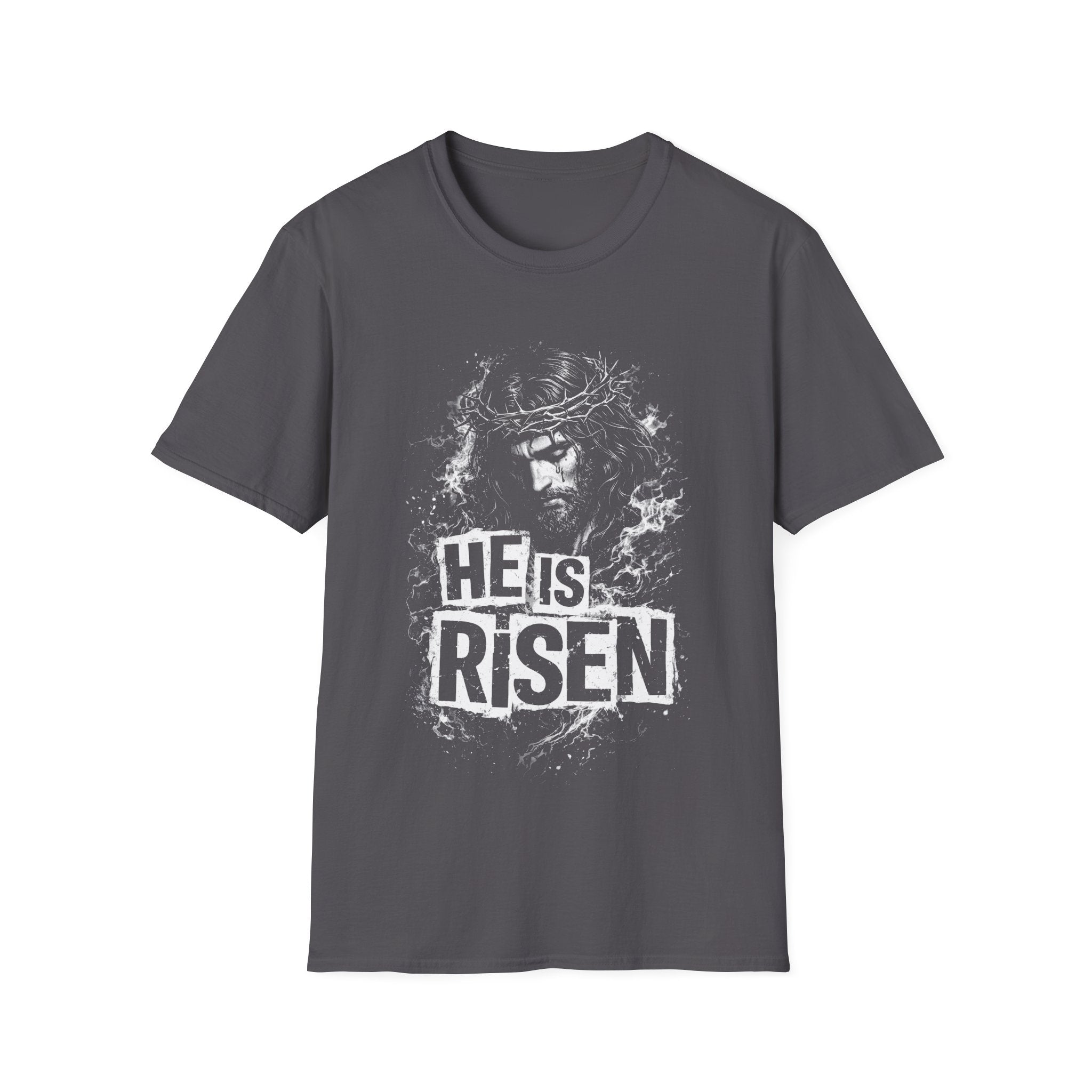 He is risen jesus christ crown of thorns easter resurrection christian faith worship