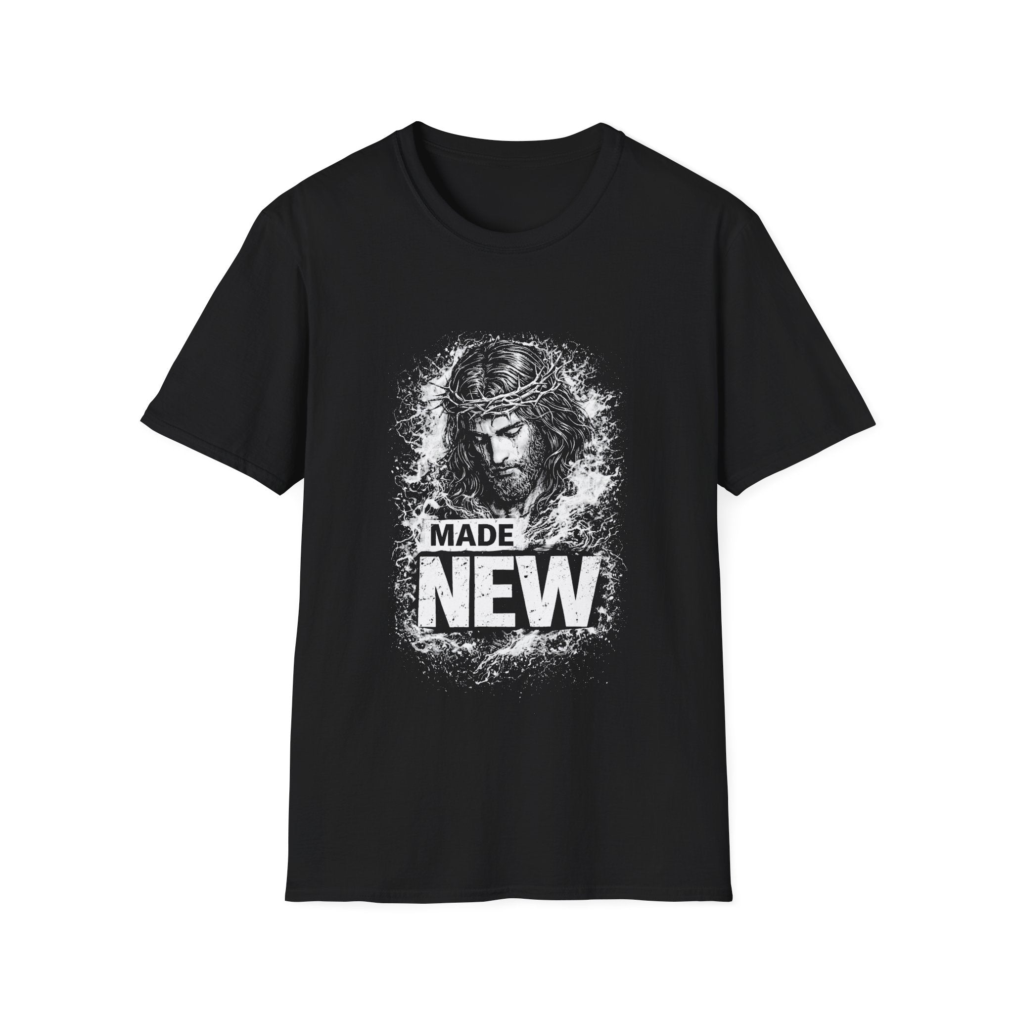Made new jesus christ crown of thorns christian faith reborn T-Shirt