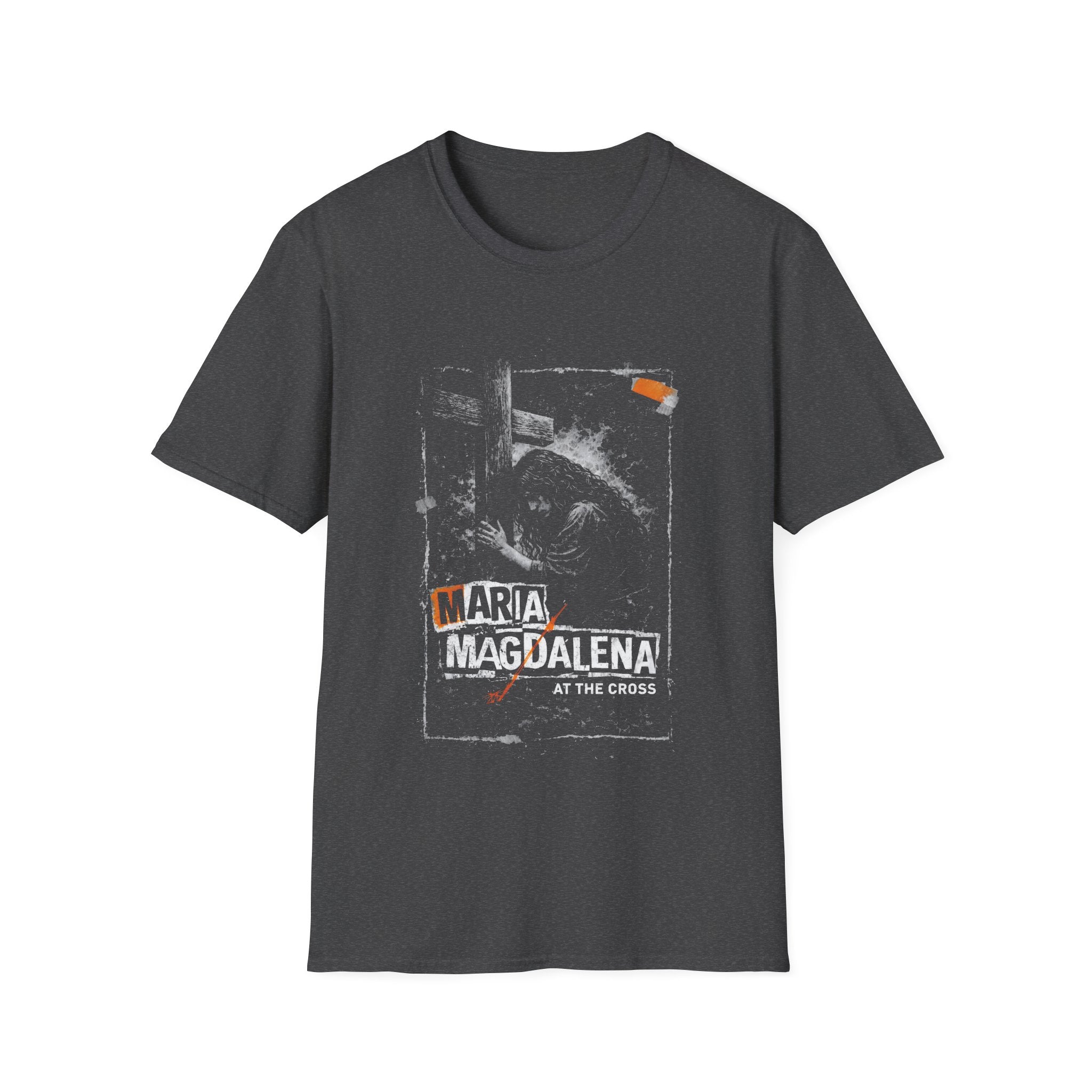 Maria magdalena at the cross christian faith biblical easter holy week passion and prayer T-Shirt