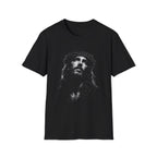 Jesus crown of thorns portrait powerful christian easter crucifixion good friday faith artwork image T-Shirt
