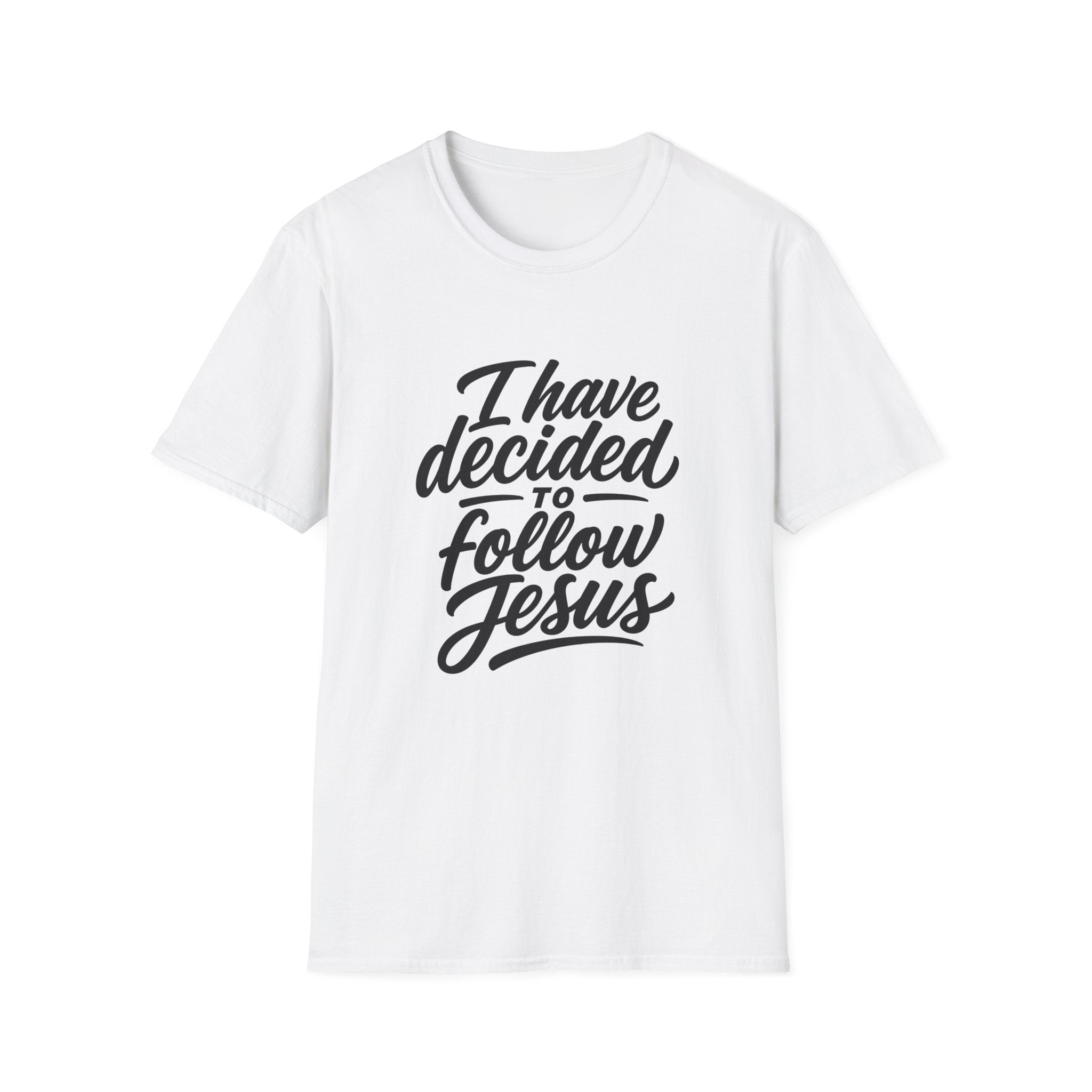 I have decided to follow jesus christian faith T-Shirt