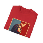 Grace Over Fear Christian Faith Inspirational Dove Woman Religious Hope T-Shirt