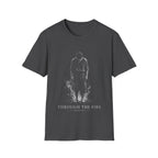 Through The Fire Isaiah 43 2 Christian Scripture Bible Verse Faith Artwork For Trials And Spiritual Strength T-Shirt