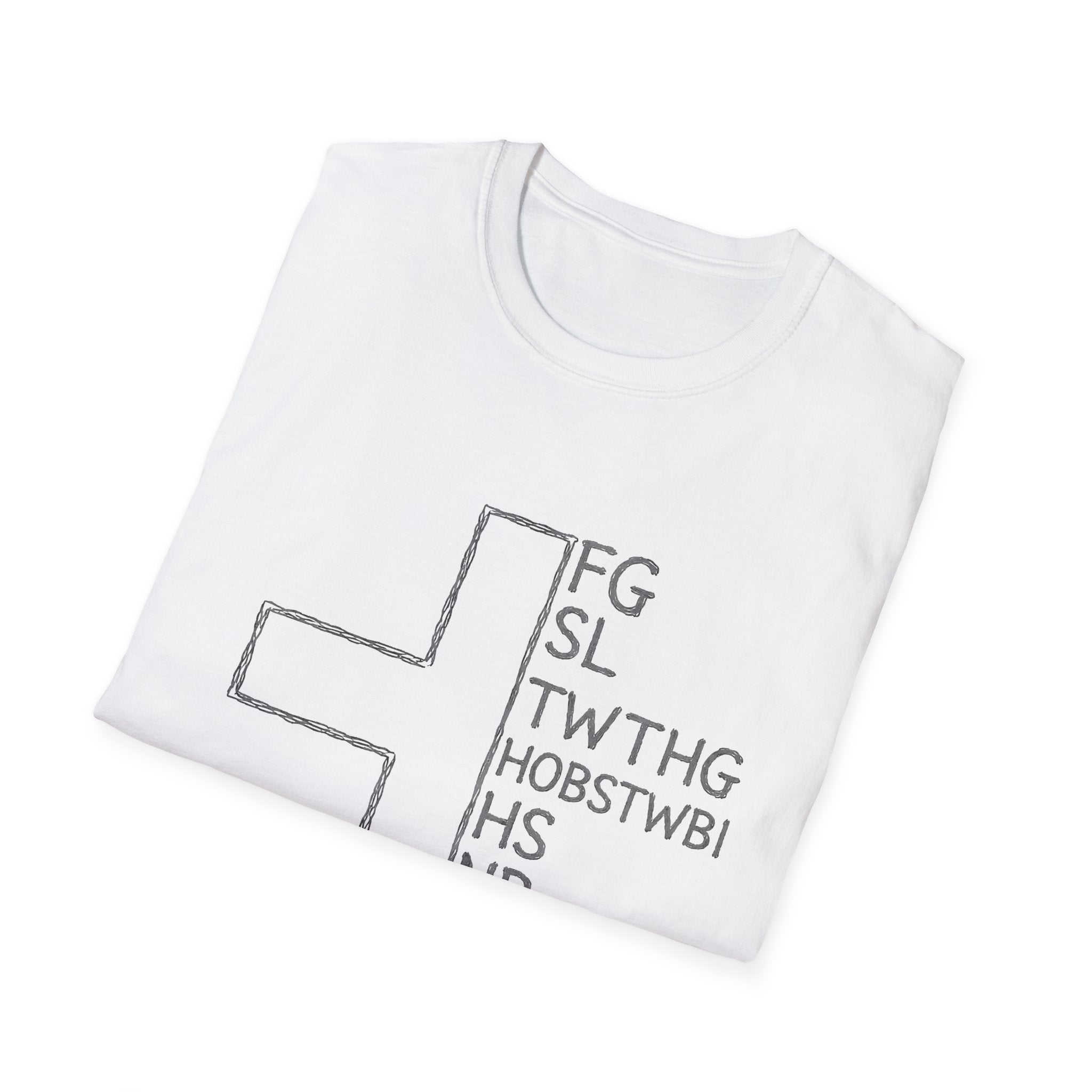 Christian kids cross fg sl twthg hobstwbi hs np bh el john 3 16 T-Shirt
