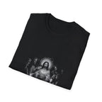 Jesus at the last supper christian eucharist communion scene for believers and faithful worshipers T-Shirt