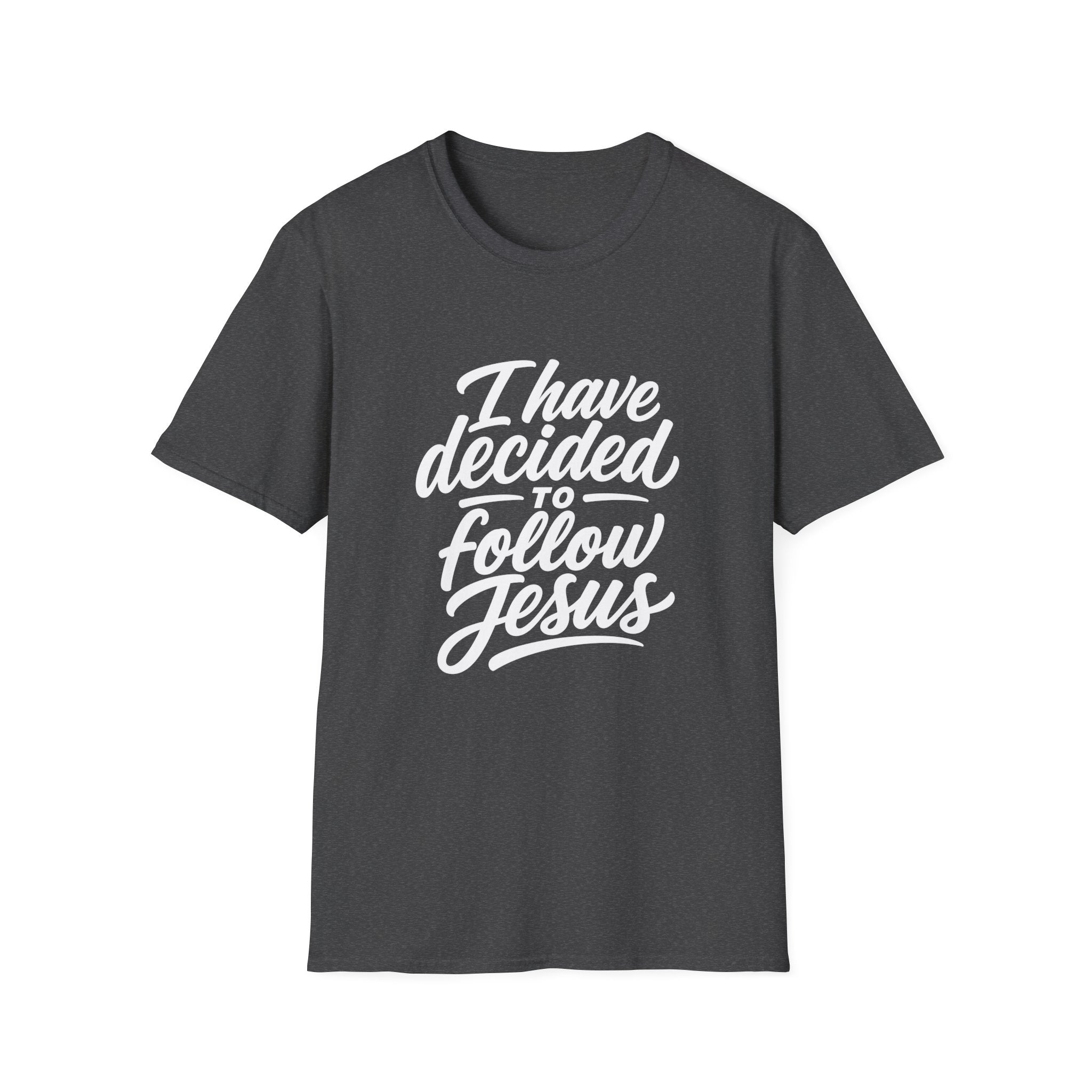 I have decided to follow jesus christian faith statement for believers and new converts T-Shirt