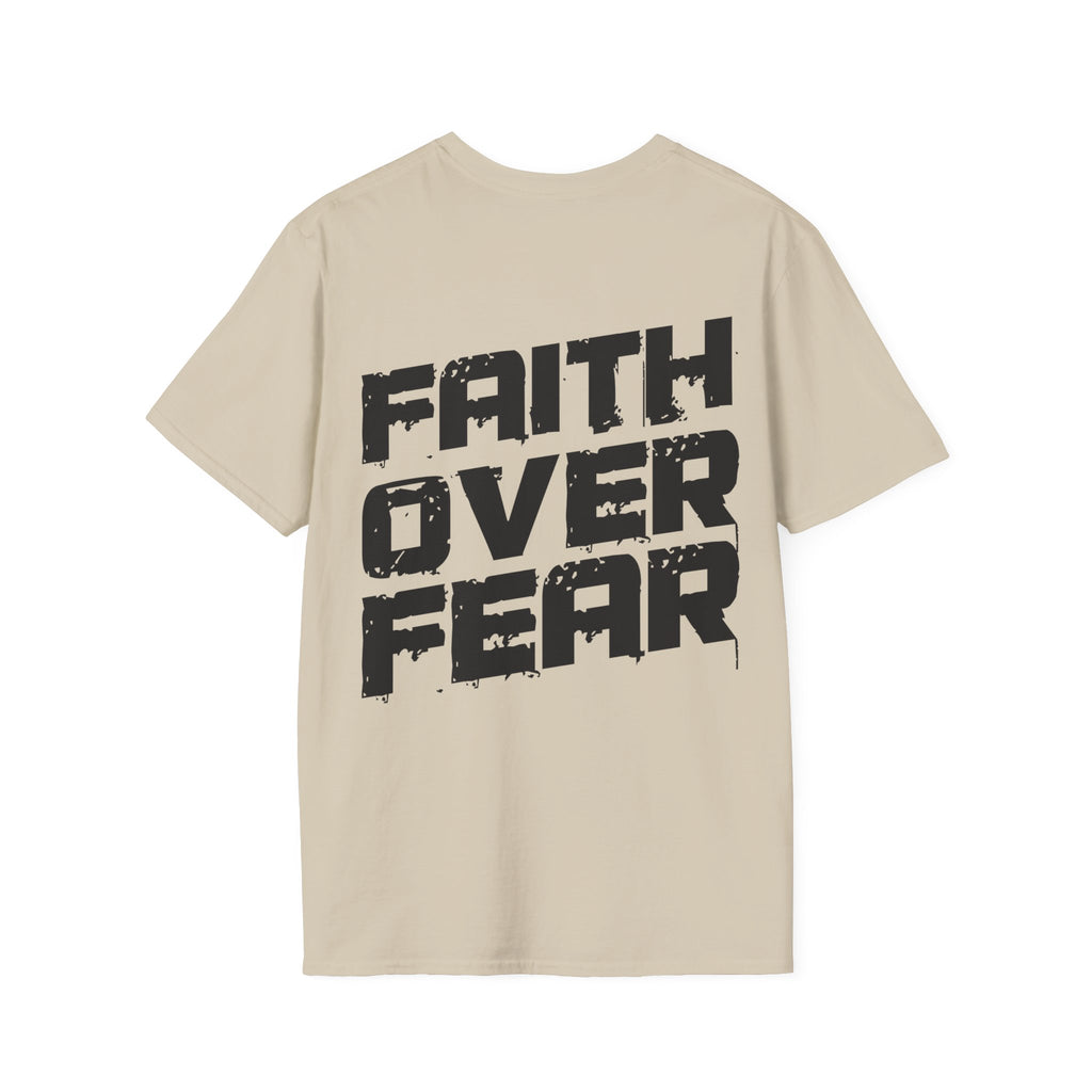 Faith over fear christian motivational bible verse encouragement T-Shirt