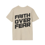 Faith over fear christian motivational bible verse encouragement T-Shirt