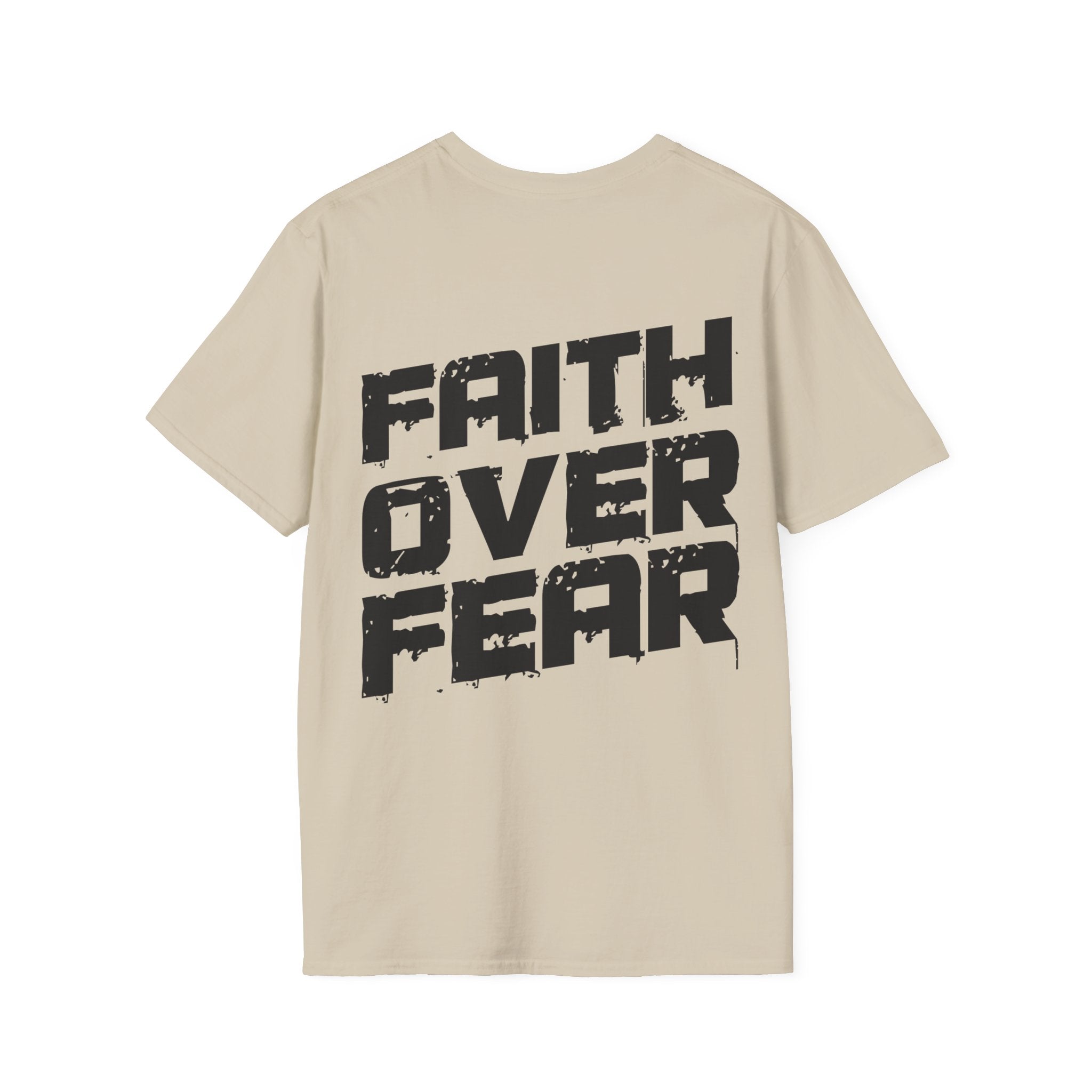 Faith over fear christian motivational bible verse encouragement T-Shirt