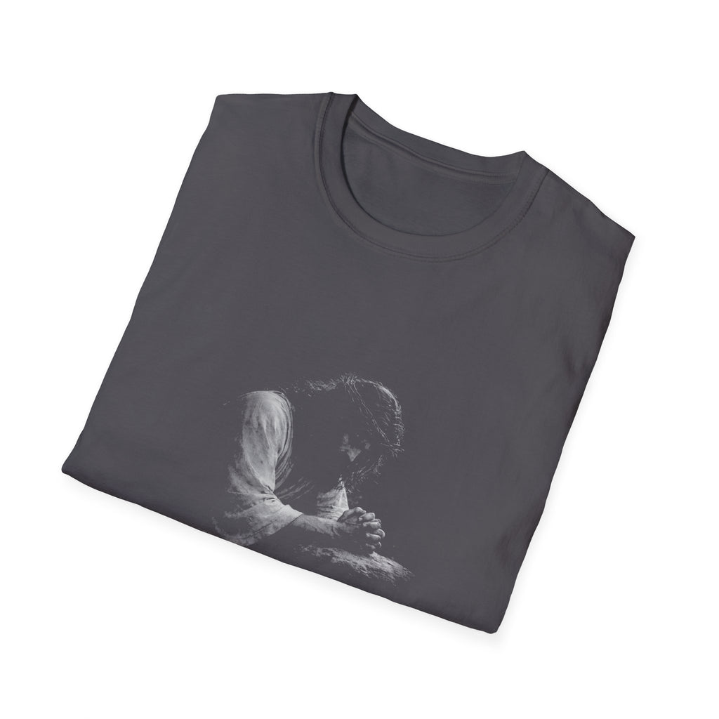 Jesus Praying In Gethsemane Christian Prayer Faith Hope Spiritual Inspiration T-Shirt
