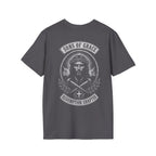Sons Of Grace Redemption Chapter Jesus Crown Of Thorns Christian Biker Faith Artwork T-Shirt