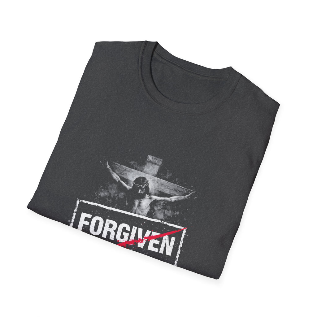 Forgiven jesus on the cross paid in full romans 5 8 christian faith easter salvation reminder T-Shirt