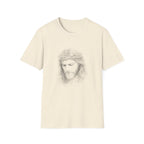 Jesus Christ Crown Of Thorns Portrait Christian Faith Lent And Easter Holy Week Religious Savior T-Shirt