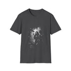 Eden temptation adam and eve serpent dark biblical design T-Shirt