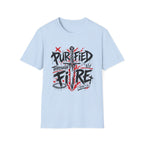 Purified Through Fire Christian Sword Cross 1 Peter 1 7 Bible Verse Faith