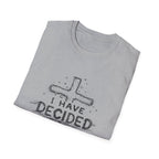 I have decided christian cross baptism faith kids ministry devotion T-Shirt