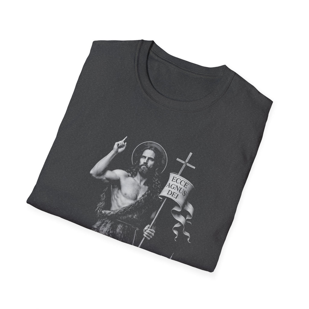 ECCE AGNUS DEI john the baptist christian faith T-Shirt