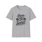 Born of water and the spirit christian baptism faith born again bible verse john 3 5 spiritual rebirth T-Shirt