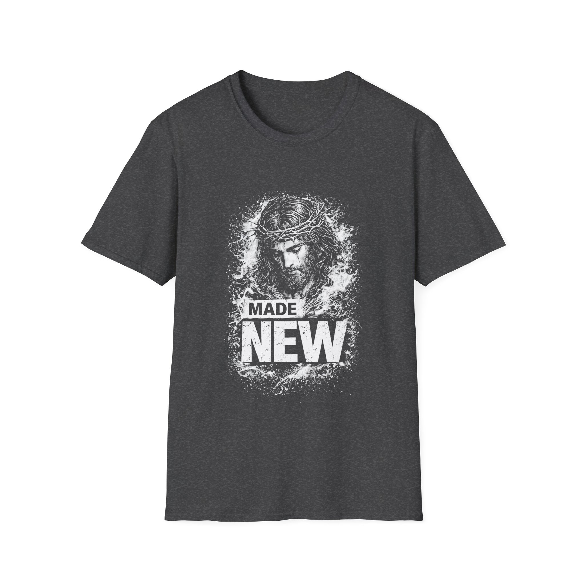 Made new jesus christ crown of thorns christian faith reborn T-Shirt