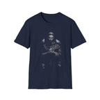 Saint francis of assisi with animals wolf rabbit and doves patron of animals and ecology T-Shirt