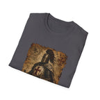 Templar Knight Non Nobis Domine Medieval Crusader Cross Shield And Sword Latin Motto Christian Warrior T-Shirt