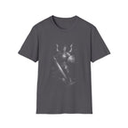 Archangel michael warrior of light defeating demon fallen angel spiritual warfare christian symbol of protection T-Shirt