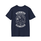 Sons Of Grace Mercy Chapter Gothic Virgin Mary Cross And Roses Catholic Biker Faith Emblem