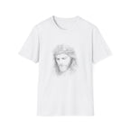 Jesus Christ Crown Of Thorns Portrait Christian Faith Lent And Easter Holy Week Religious Savior T-Shirt