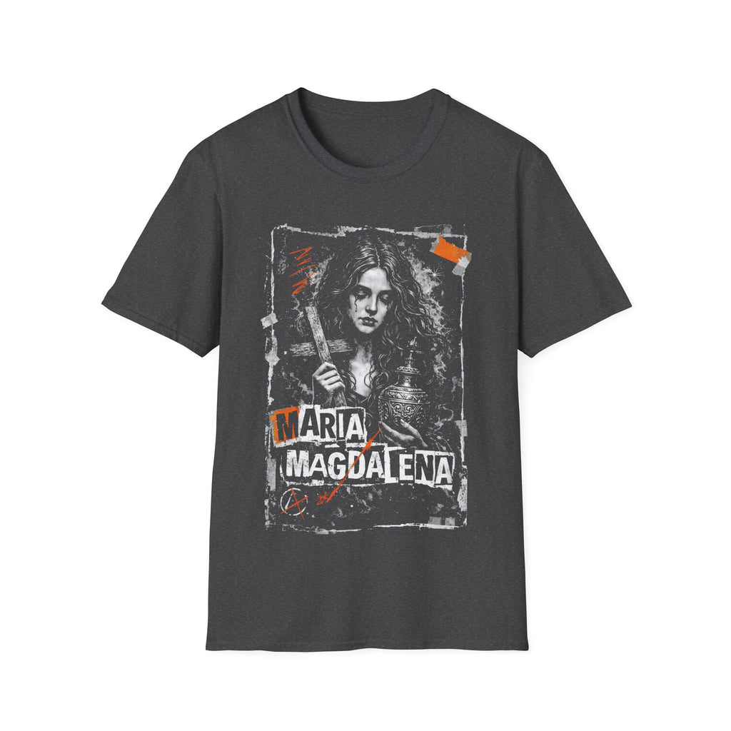 Maria magdalena gothic christian mystic sorrowful biblical icon for spiritual seekers T-Shirt