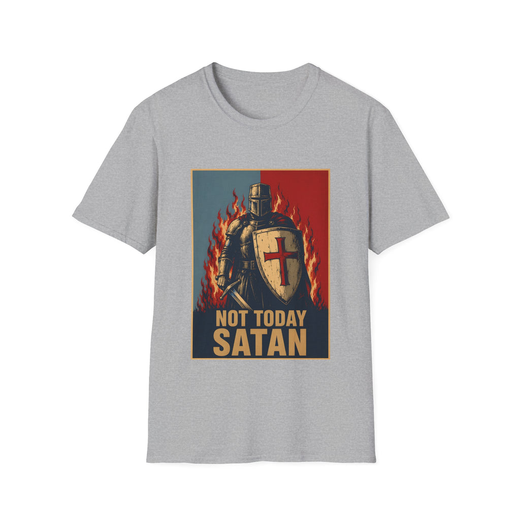 Not Today Satan Templar T-Shirt