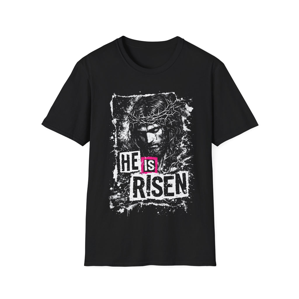 He is risen christian easter resurrection jesus crown of thorns T-Shirt
