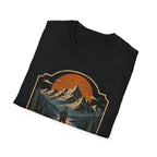 He Directs My Paths Proverbs 3 6 Christian Hiking Mountain Bible Verse Outdoor Faith Landscape T-Shirt