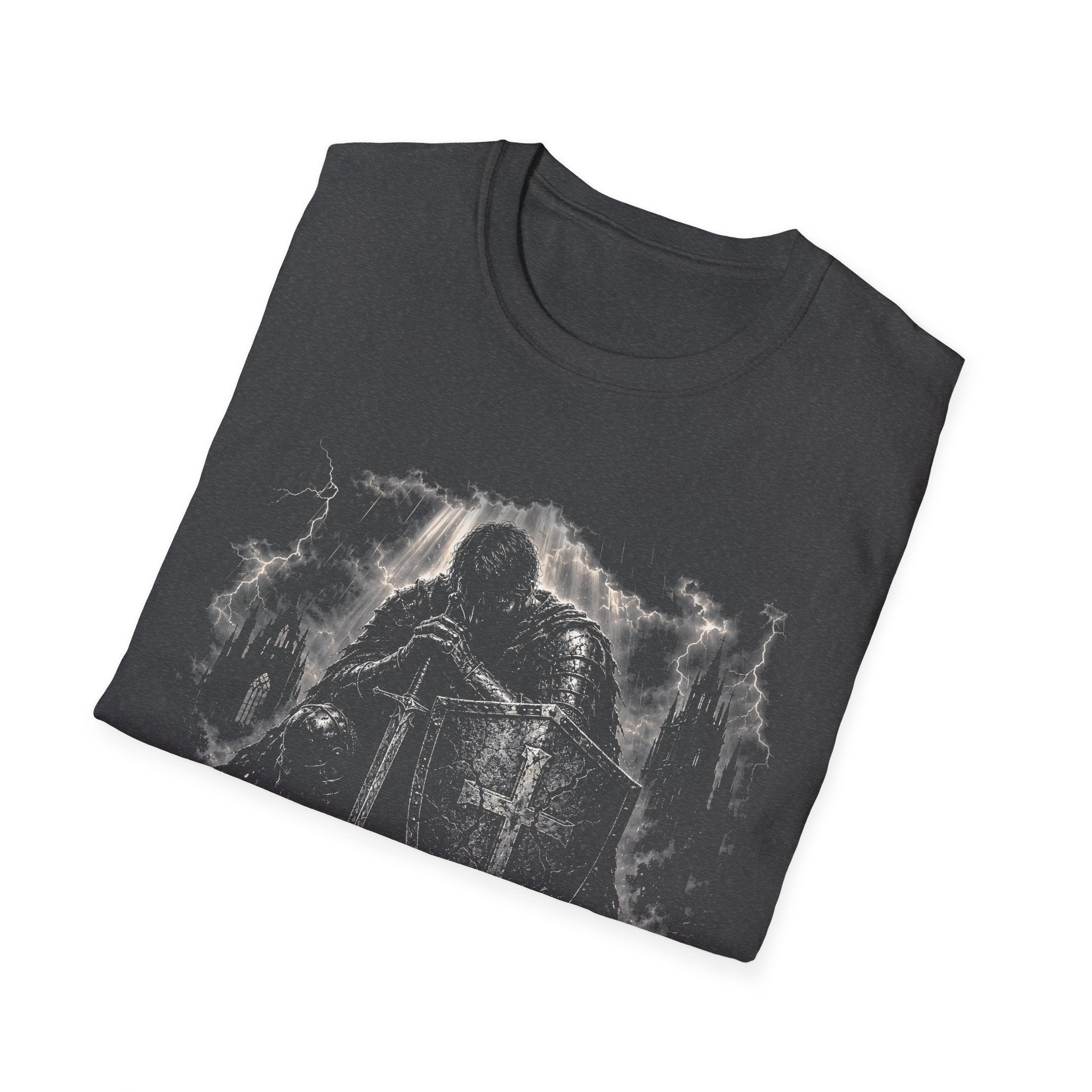 Stand Firm Ephesians 6 13 Christian Knight Armor Of God Spiritual Warfare Faith Courage T-Shirt