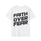 Faith over fear christian motivational bible verse encouragement T-Shirt